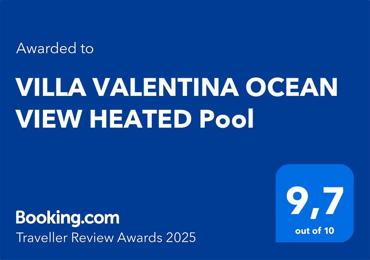 Villa Valentina Ocean View Heated Pool Costa Adeje