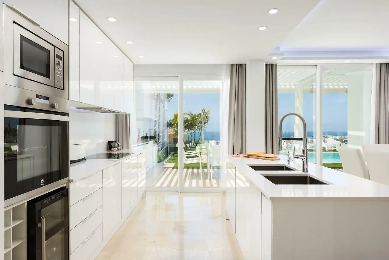 Villa Valentina Ocean View Heated Pool Costa Adeje  Spain